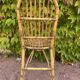 Série de 4 chaises en rotin des années 60