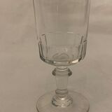 Série de 4 petits verres à pied anciens modèle Mirabeau 1920