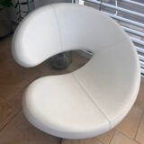 Pair of roche bobois cloud armchairs