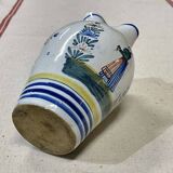 Quimper HR earthenware pitcher from the early 20th century