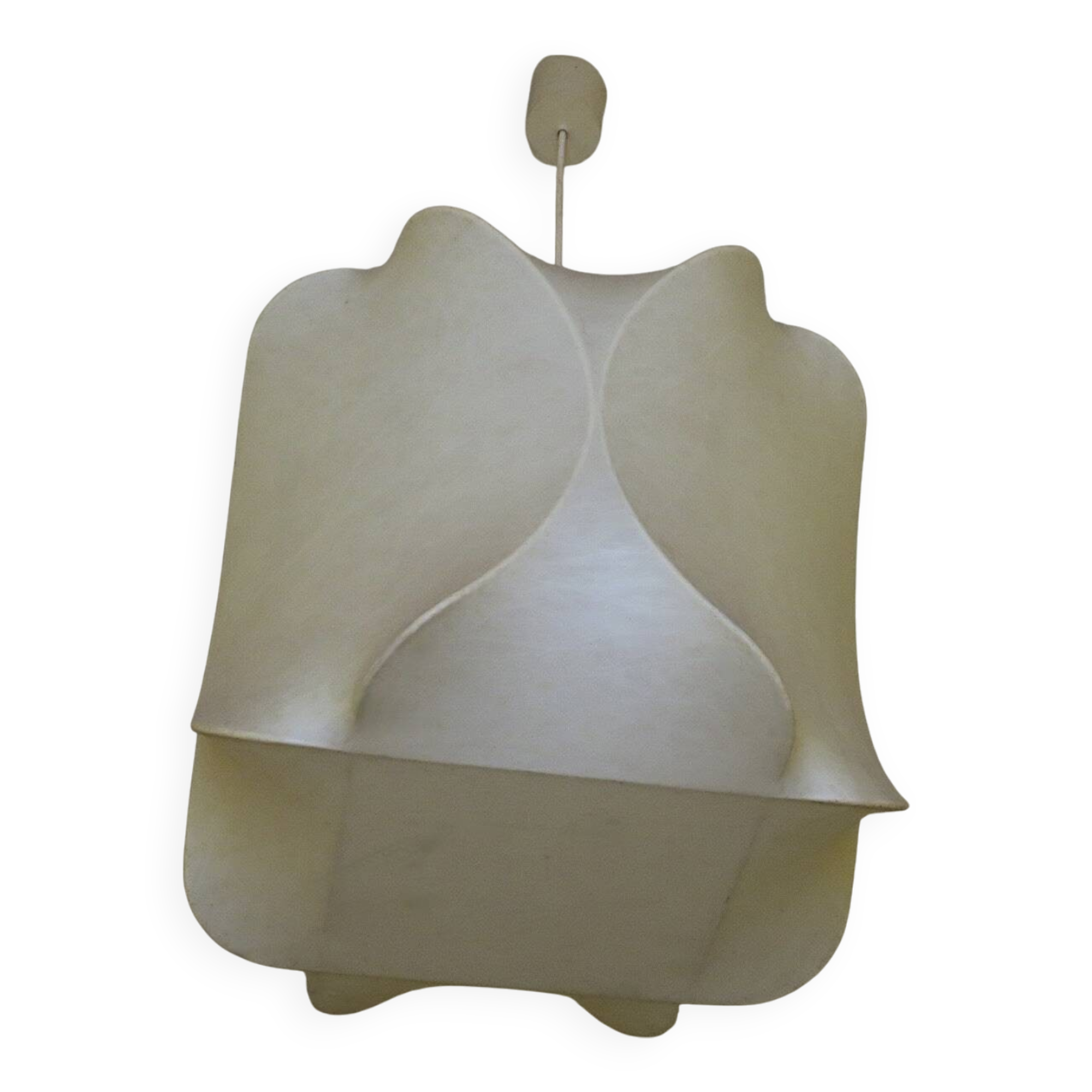 Cocoon pendant light, Achille Castiglioni style , Italy 1960s