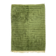 Moroccan Berber rug, Beni Ouarain, khaki green, 3.02 x 2.12 m