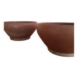 Set of 2 sandstone bowls