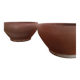 Lot de 2 bols en gres coulant