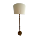 Mango wood floor lamp
