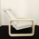 Hombre Leather Chair & Ottoman by Burkhard Vogtherr for Rosenthal