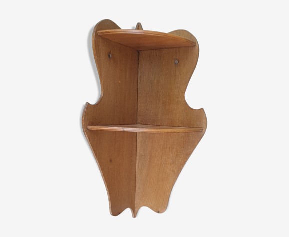 Etagère d'angle en bois