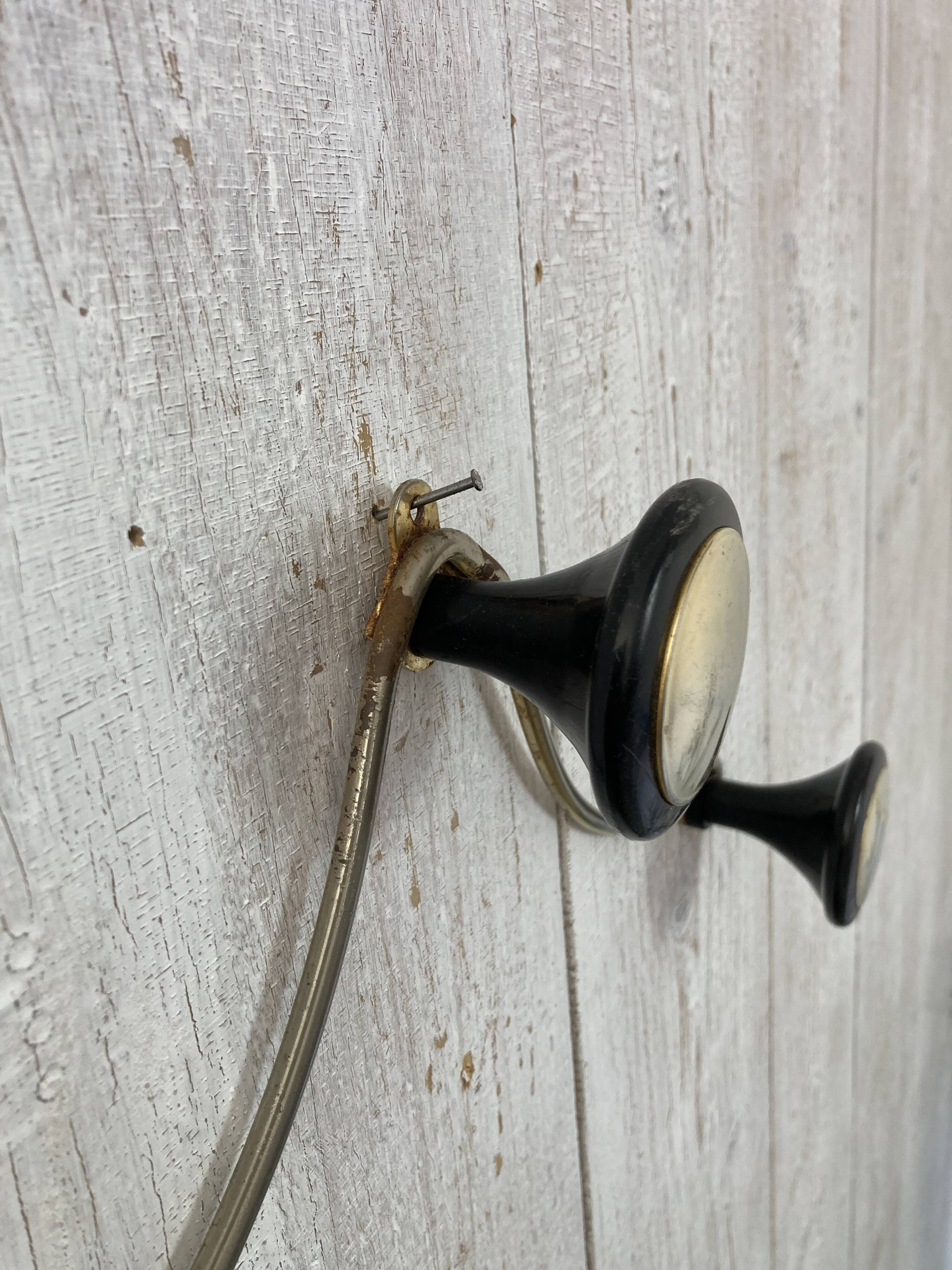 Vintage hotel coat hook