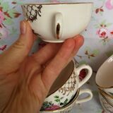 6 cups old Sarreguemines