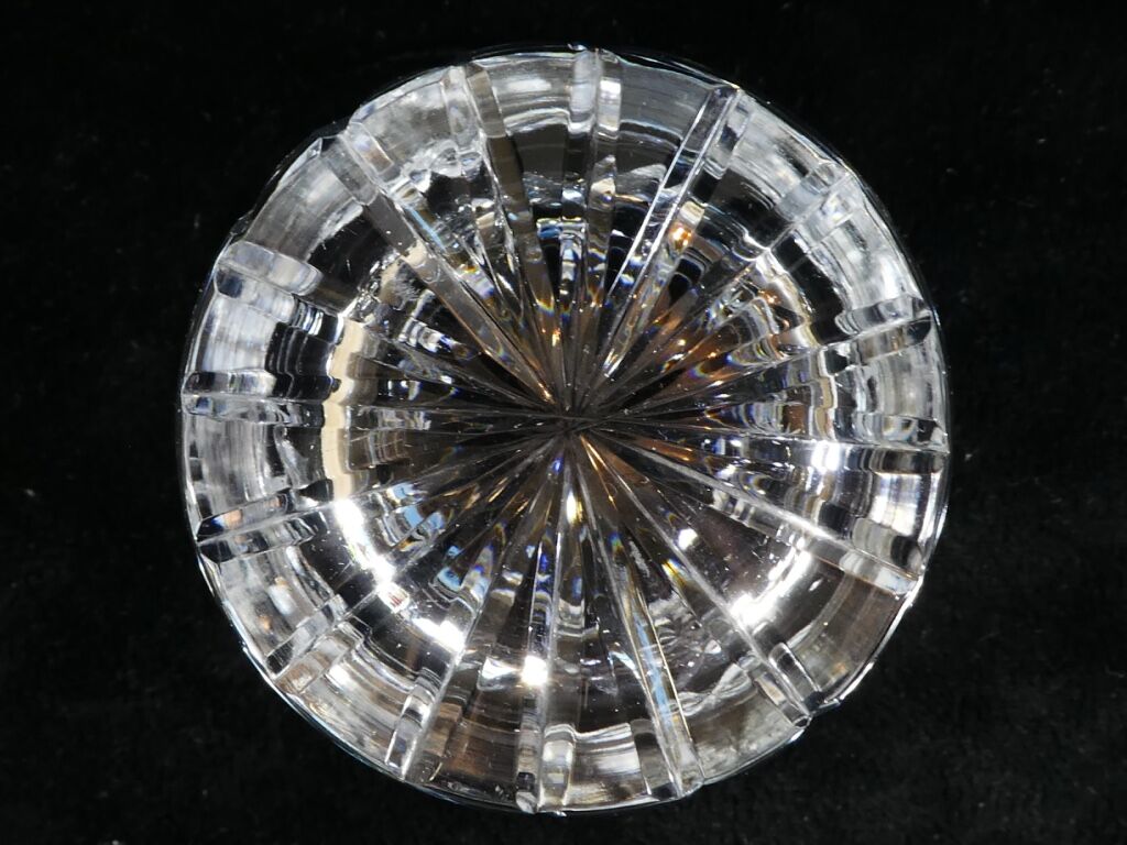 Whisky service in Critsal of arques or Boheme carafe and 6 glasses