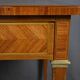 Small desk table in rosewood and rosewood marquetry, Louis XVI style – early 20th century.