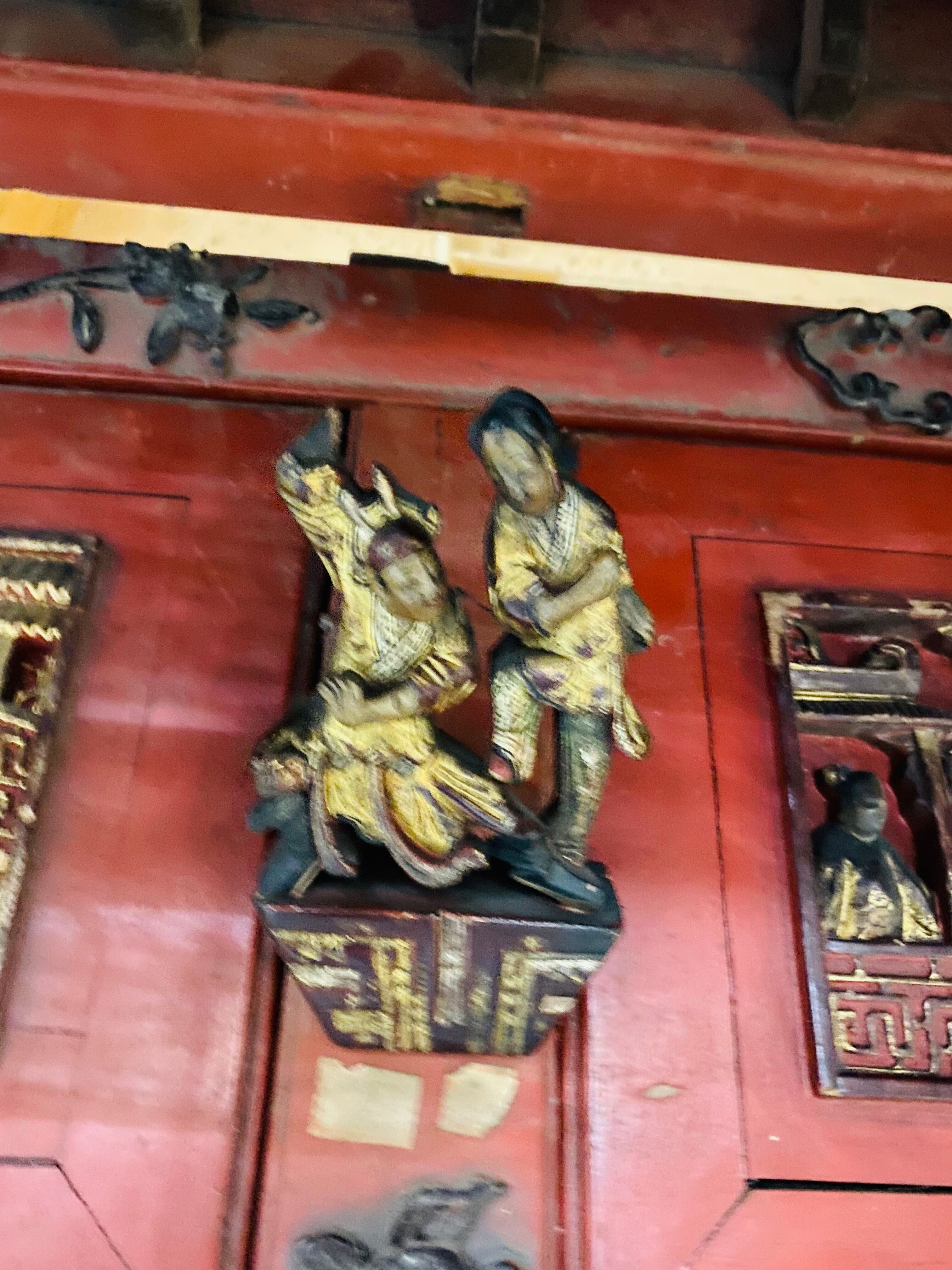 Lit chinois 19 éme siècle
