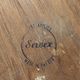 Servex, Sweden, teak fruit bowl, Scandinavian