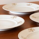 6 antique Bavarian porcelain plates by Seltmann Weiden