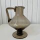Carafe en verre fumé de style Art Déco