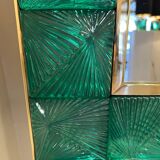 Miroir Murano, verres taillés XX eme