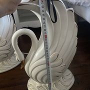 Set of 2 Swan lamps Bassano Italy