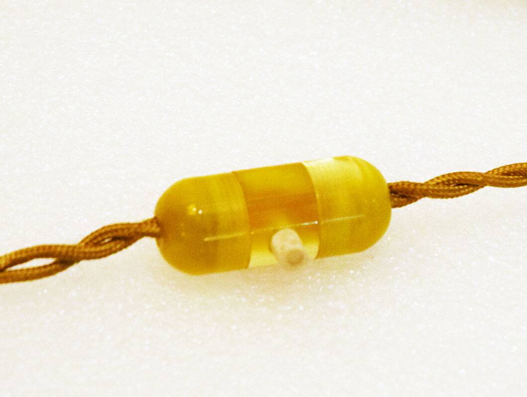 Seguso Flavio Poli large submerged glass lamp from Murano 1950s