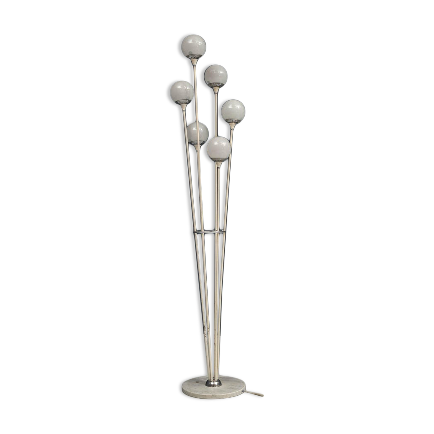 Contemporary floor lamp in the style of the Italian productions of the 1960s