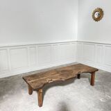 Table basse ancien établi de joaillier 1900