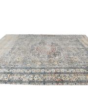 Tapis persan classique antique bleu clair 10x13, 296x386 cm