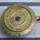 Gold metal candle holder