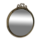 Miroir anglais vintage en laiton mi-XXème
