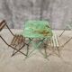 Antique French bistro set for children