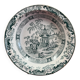 Ancient large earthenware platter creil and montereau, japonese decoration. 27 x 6
