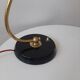 diabolo lamp 50s brass and metal