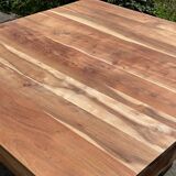 Raw wood table