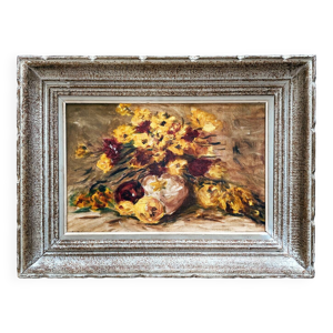 Nature morte à l'huile