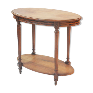 table de salon ovale