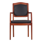 Chaise en hêtre, design danois, années 1970, production : Danemark