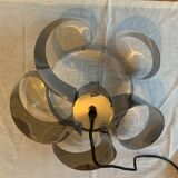 Space Age chrome metal chandelier