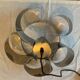 Space Age chrome metal chandelier