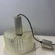 Acrylic pendant light with diamond pattern, chrome, 1970s