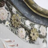 Painted Folk Art Bridal Cupboard