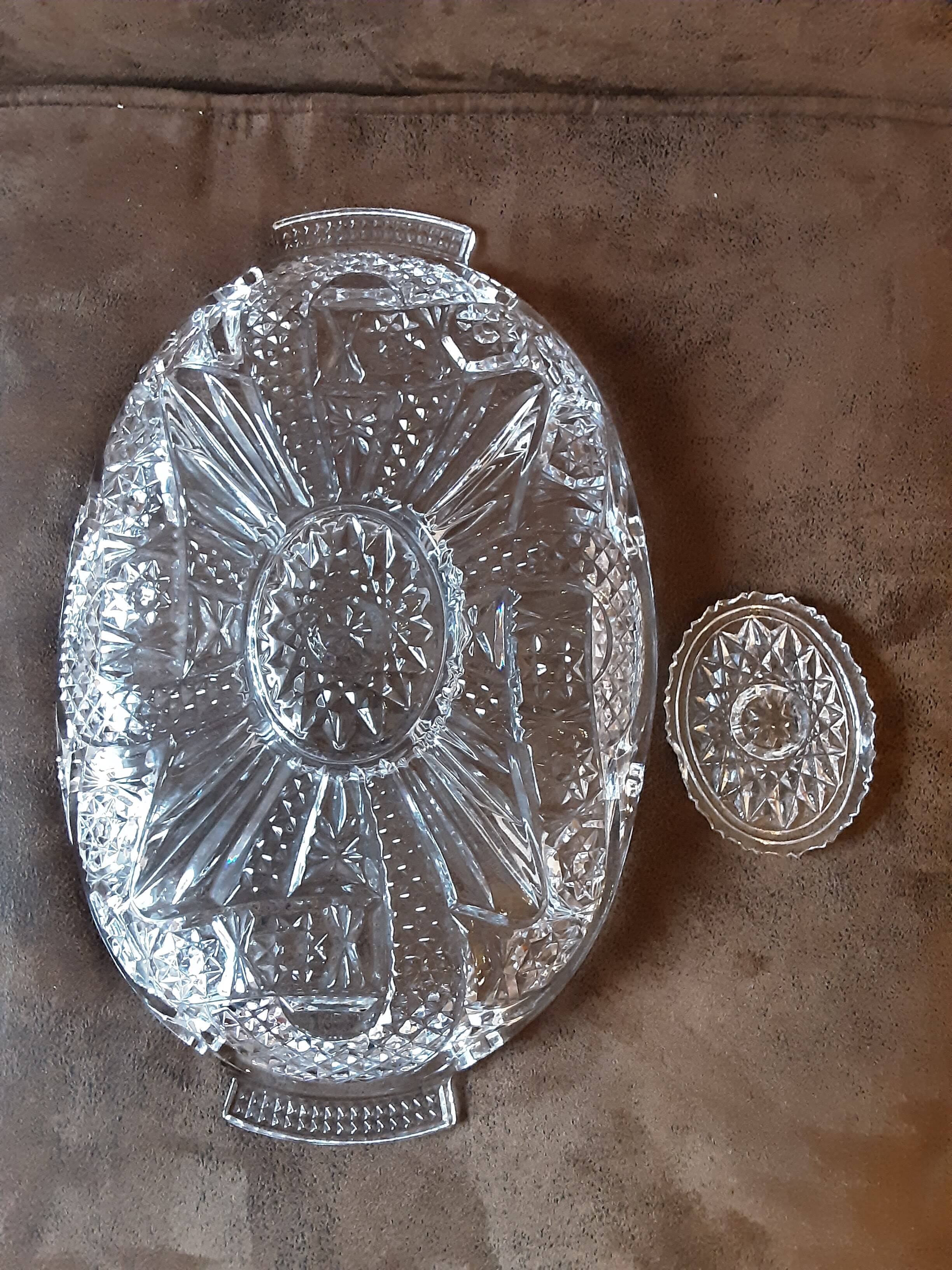 Plat compartiments  verre