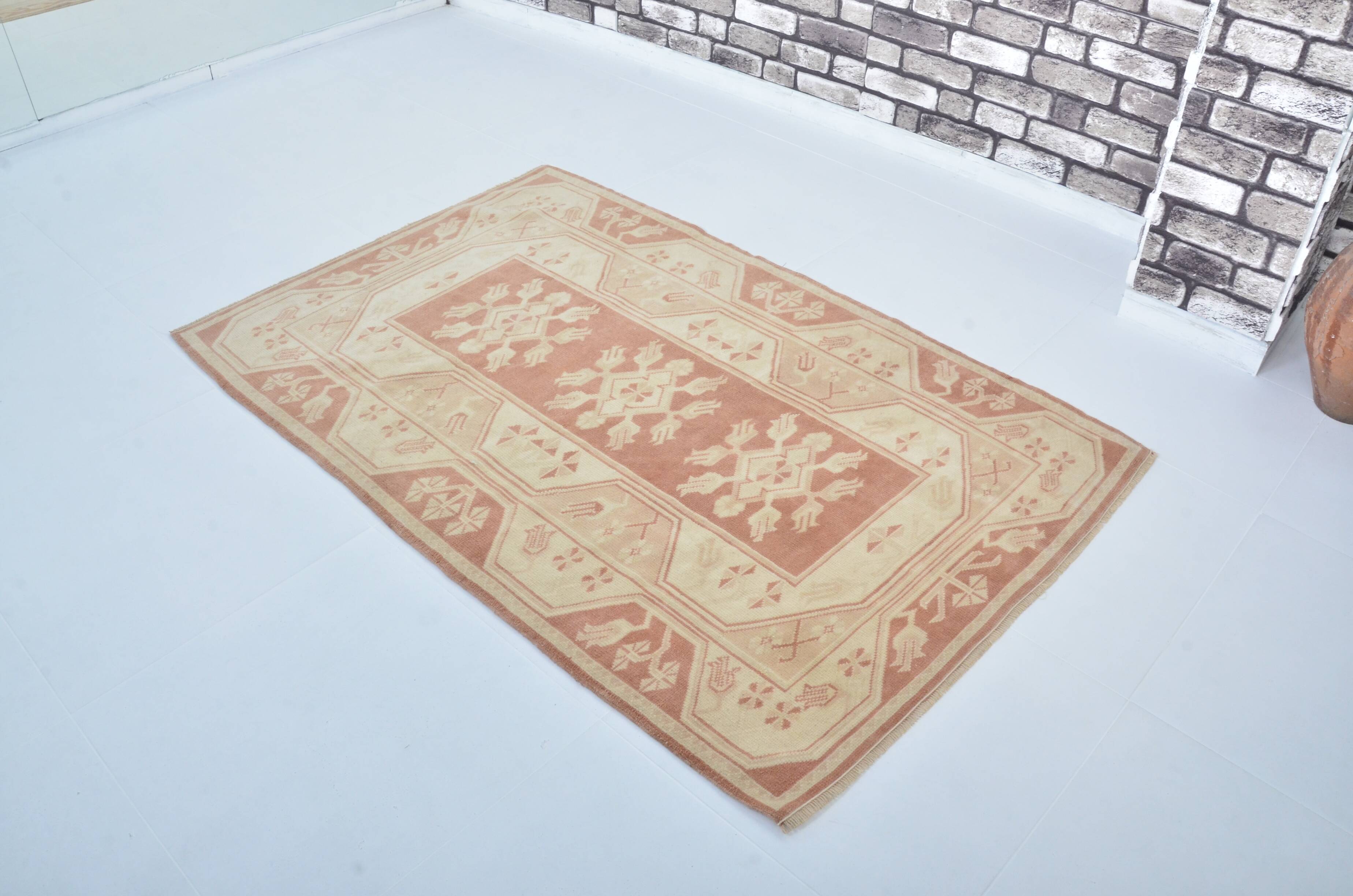 Turkish Oushak handmade rug sku 3560
