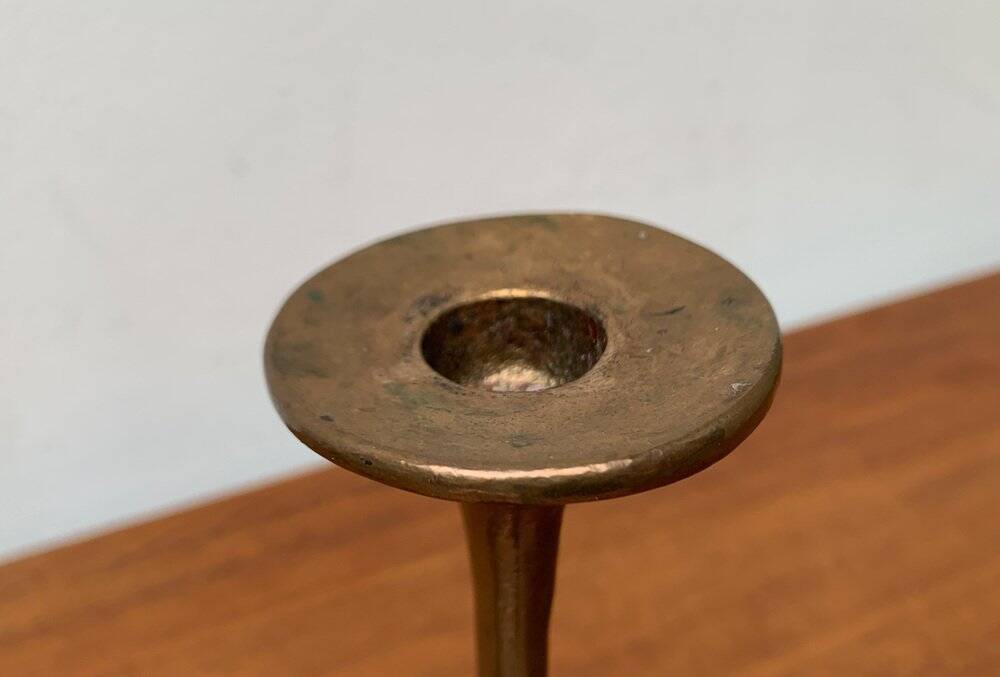 Mid-Century Brutalist Candleholder from Harjes, Germany, 1960s