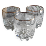 Crystal whiskey glasses
