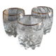 Crystal whiskey glasses