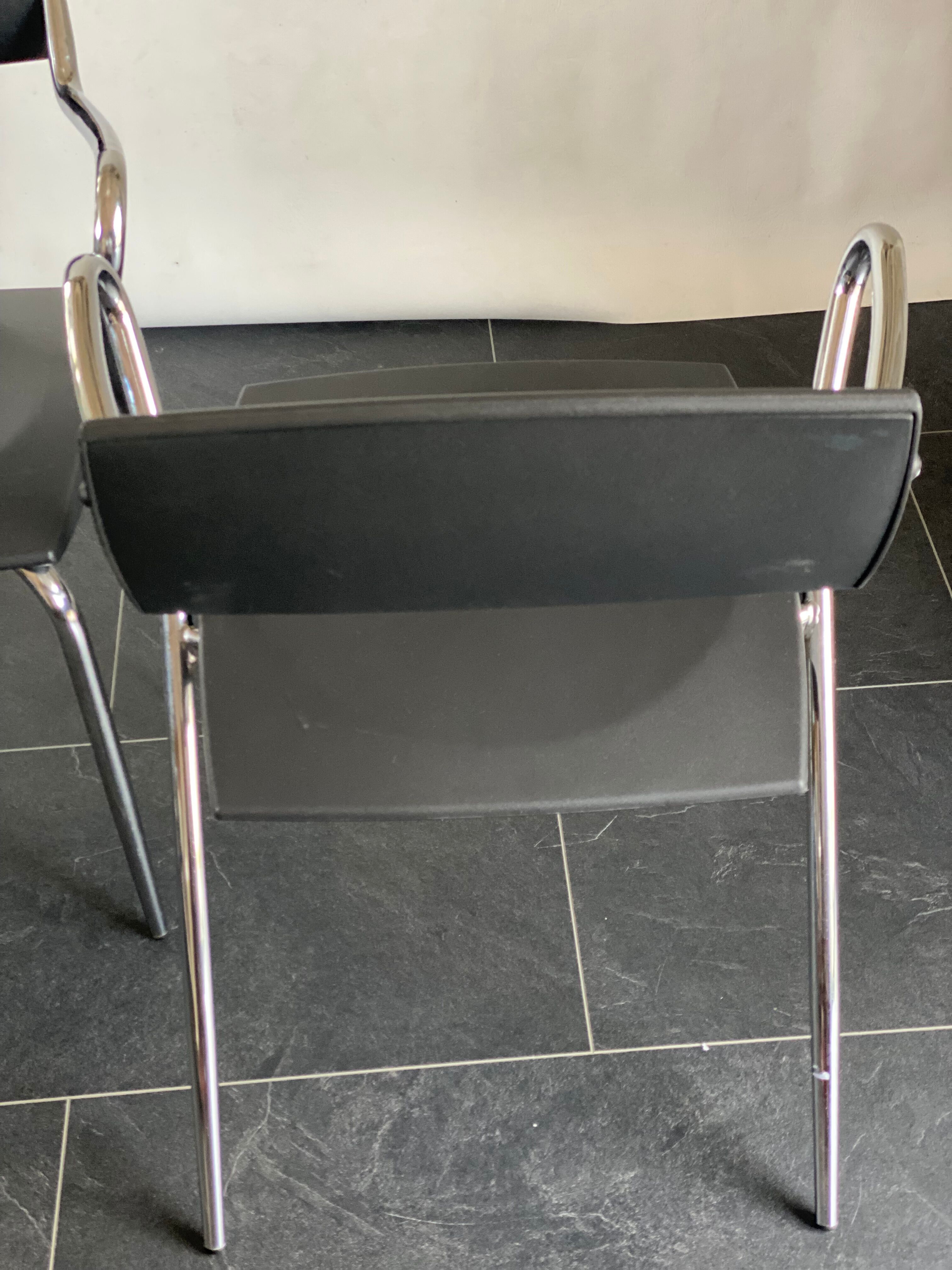 Pair of Effezeta Luna Dining Chairs