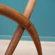 Chaise danoise en hêtre par  Illum Wikkelsø pour Niels Eilersen, années 1960