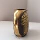 Vase  manfred frey syrakus vintage bronze 1970