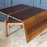 Scandinavian coffee table Smorrebrod with extendable system