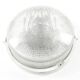 Industrial ceiling lamp, plastic metal, Poland, 1970s