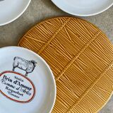 Presentation plate Gien