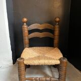 Brutalist low chair